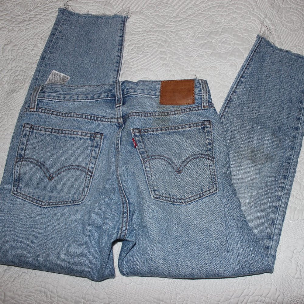 Levi's 501 Denim Straight Leg Jean Sz26 Wedgie Fit